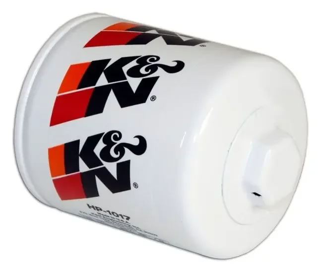 K&N HP-1017 Wrench Off Oil Filter for 07-09 Jeep Compass MK & Patriot MK with 2.0L I-4 or 2.4L I-4 Engines