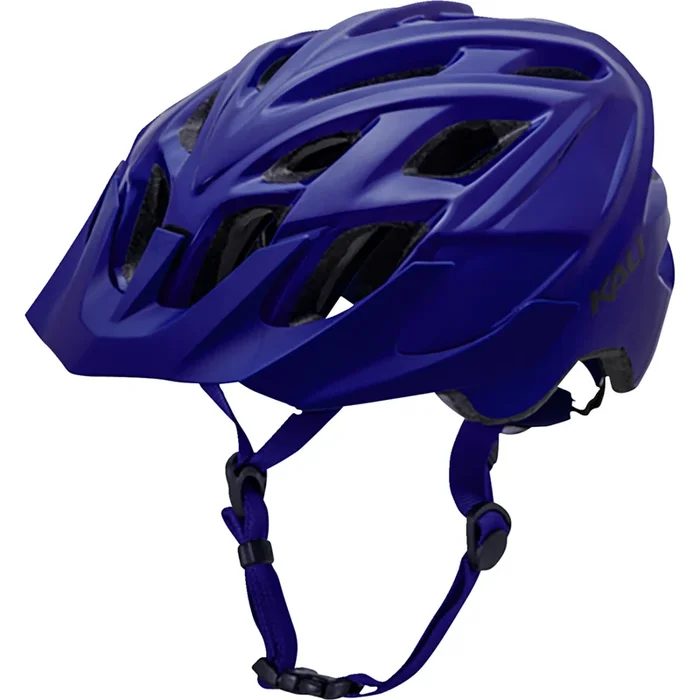 KALI 0151-0342 0221218147 Chakra Solo Solid Bicycle Helmet Chakra Solo Helmet – Blue – L/XL