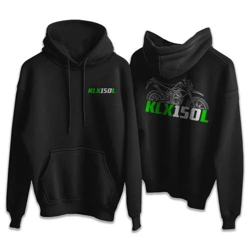 Kawasaki KLX150L 2014-2015 Hoodie, Motorcycle Hoodie Pullover for Riders