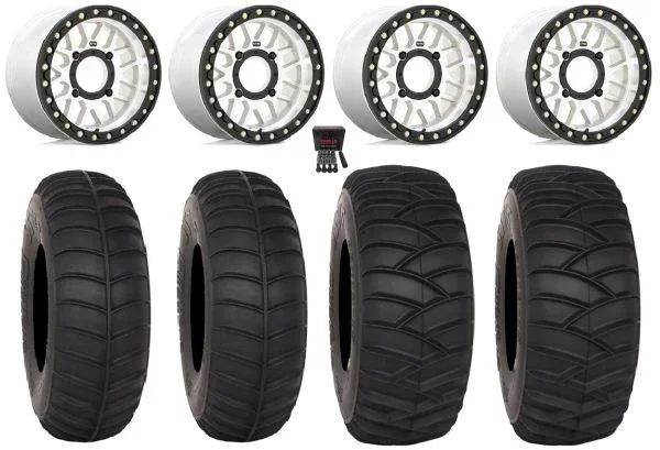 KMC Grenade Bdlk 15″ Wheels Mh +10mm 33″ SS365 Tires Polaris RZR XP 1000 / PRO XP / Ranger XP 900/1000