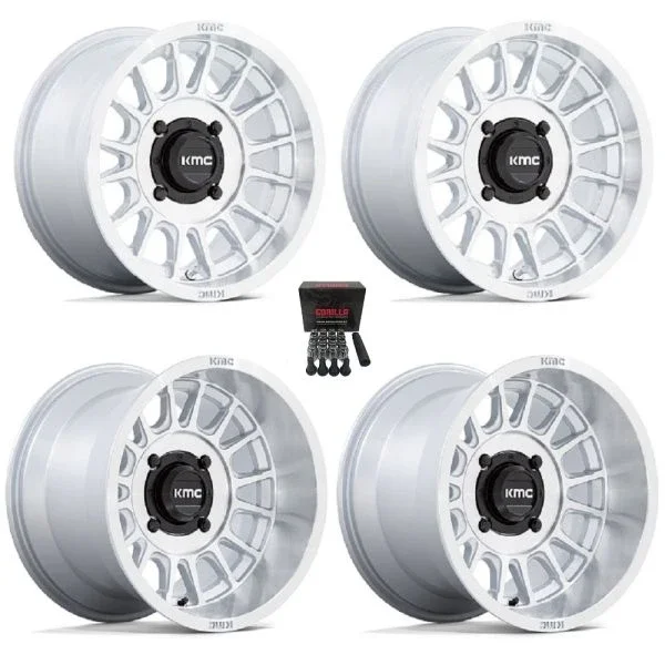 KMC Impact 15×10 Wide Wheels Machined Polaris RZR 1000 XP / Ranger XP 900/1000