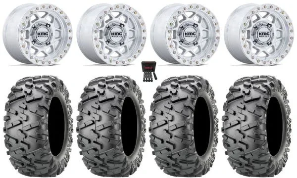 KMC Torx Bdlk 15″ Wheels Mh +38mm 30″ BigHorn 2.0 Tires Polaris RZR XP 1000 / PRO XP / Ranger XP 900/1000