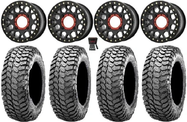 KS235 Grenade Beadlock 14″ Wheels 32″ Liberty Tires Polaris RZR XP 1000 / PRO XP / Ranger XP 900/1000