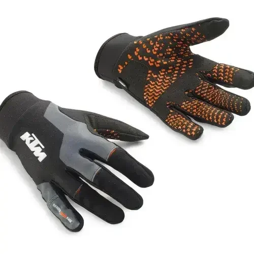 KTM RACETECH GLOVES (GREY/ORANGE/BLACK)