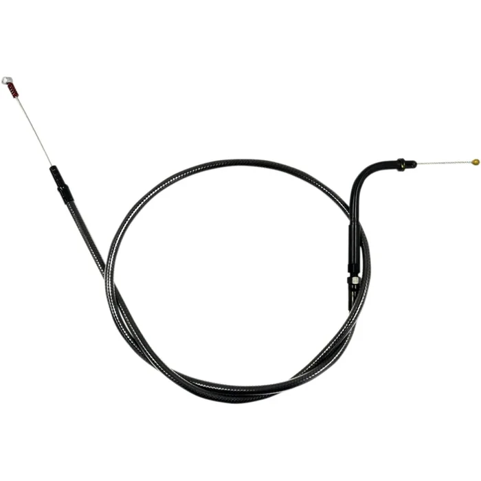 LA CHOPPERS 0651-0780 LA-8005ID19M Midnight Braided Handlebar Idle Cable 18 ” – 20 “
