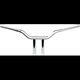 LA Choppers 1 1/2″ Chrome Kage Fighter T-Bars 10″ Rise for Harley