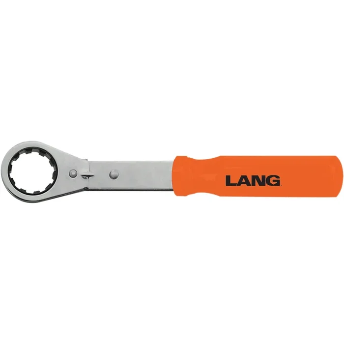 LANG TOOLS 3801-0200 9794 10 Spline Ratcheting Crankshaft Wrench Wrench – Crankshaft – 10 Spline – Ratcheting