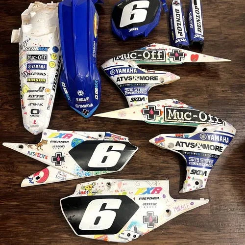 LIMITED EDITION CLUB MX St. Jude Complete Plastic Kit – Jeremy Martin #6