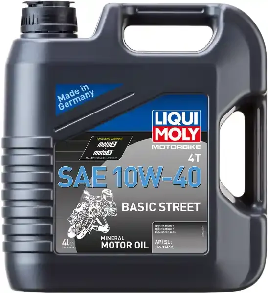 Liqui Moly Basic Street 4T Oil – 10W-40 – 4 L