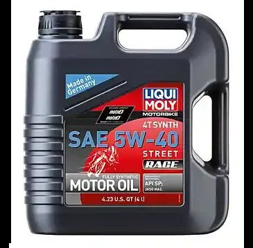Liqui Moly Street Race Synthetic 4T Oil – 5W-40 – 4 L