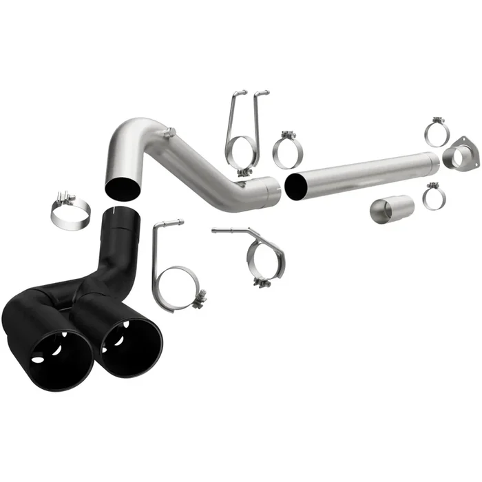 Magnaflow Black DPF Series Filter-Back Single Rear Exit Exhaust System – 4 in Diameter