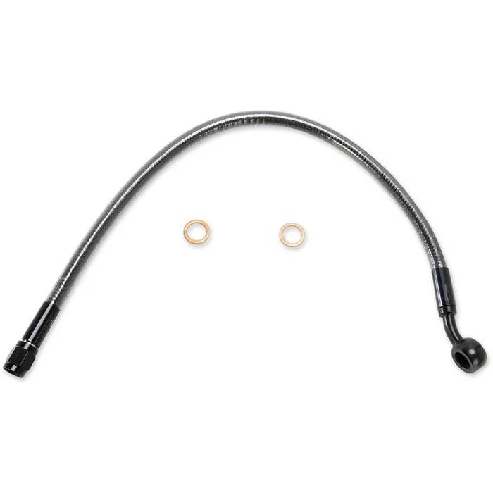 MAGNUM SHIELDING 1741-4064 AS47115 Designer Series ABS-Specific Upper Brake Line Kit – 10mm-35° – 15 ” – Black Pearl