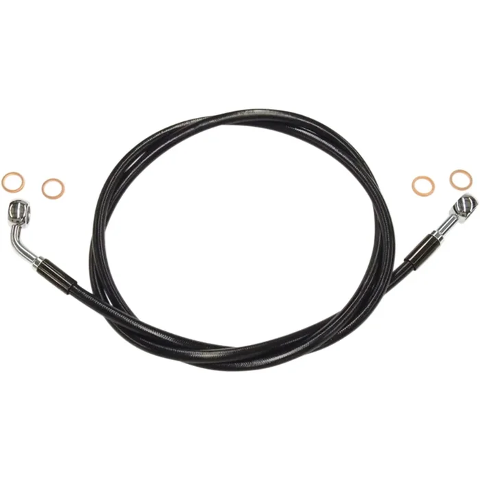 MAGNUM SHIELDING XR Stainless Extreme Response Front Brakeline Kit Brake Line – EZ Align Black