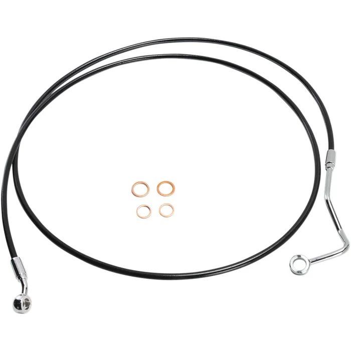 MAGNUM SHIELDING XR Stainless Upper Brake Line – Black