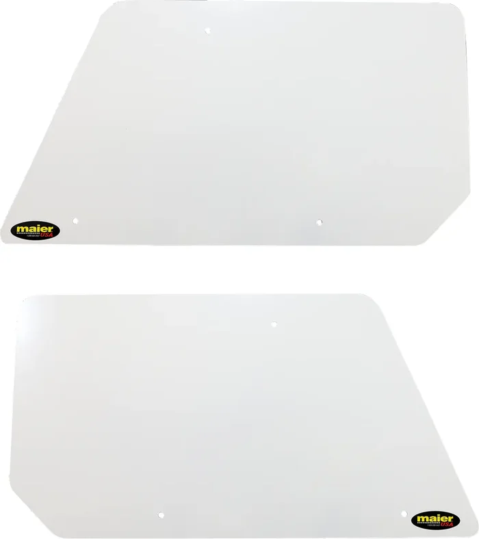 Maier Rear Number Plates – White 2016-2020 Yamaha YXZ1000R / 2017-2020 Yamaha YXZ1000R SS