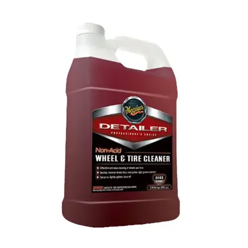 Meguiar‘s Detailer Non-Acid Wheel & Tire Cleaner, Gallon – D14301
