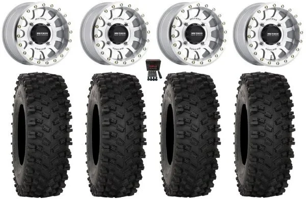 Method 401 Bdlk 15″ Wheels Mh 4+3 35″ ATX470 Tires Polaris Sportsman / RZR / Ranger