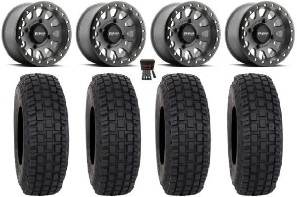 Method 401 Bdlk 15″ Wheels Ti (5+2) 35″ RX600 Tires Polaris Sportsman / RZR / Ranger