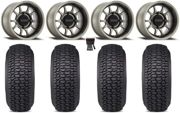 Method 409 15″ Wheels Grey (5+2) 32″ Regulator 2 Tires Can-Am Maverick X3 / Honda Pioneer 1000 / Talon