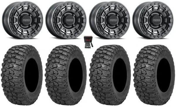 Method 415 Bdlk 15″ Wheels Bk +38mm 35″ Trail Saw 2.0 Tires Polaris RZR XP 1000 / PRO XP / Ranger XP 900/1000