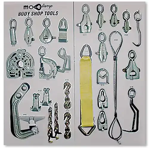 Mo-Clamp No. 10 Tool Board Set – 5078