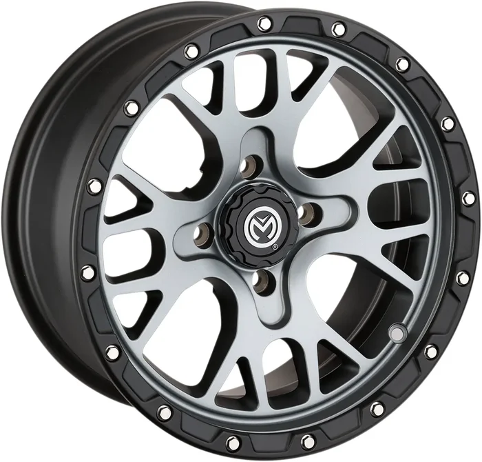 Moose offroad Wheel – 545X – Front/Rear – Gray – 14×7 – 4/156 – 5+2 Kawasaki/Polaris/Yamaha