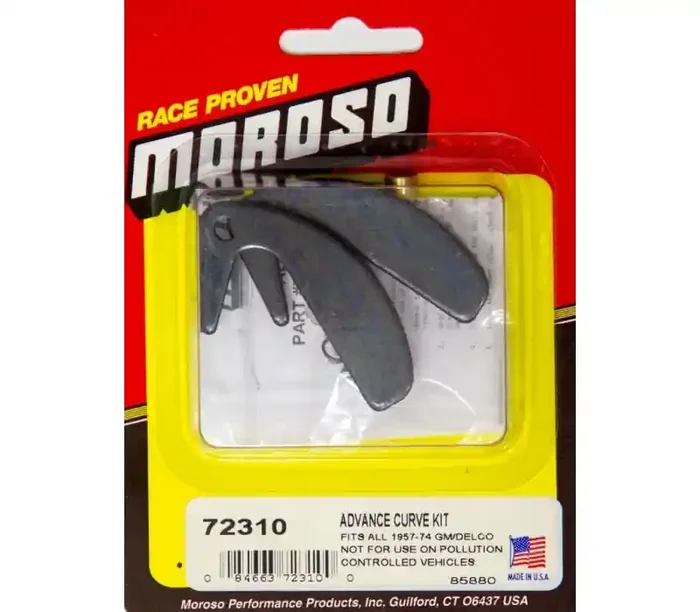Moroso 57-75 GM Non HEI Advance Curve Kit 72310