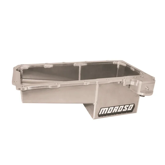 Moroso Drag Race Wet Sump Oil Pan – 7 Quart Capacity – 7.625 in Deep – GM LS-Series – COPO – Chevy Camaro 2016-18 21157