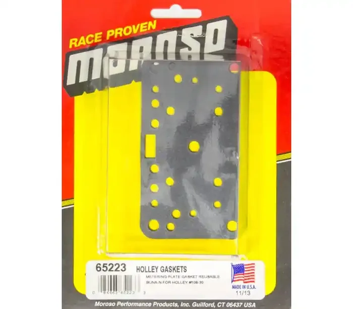 Moroso Reusable Buna-N Holley Metering Plate Gasket – 2 Pack 65223