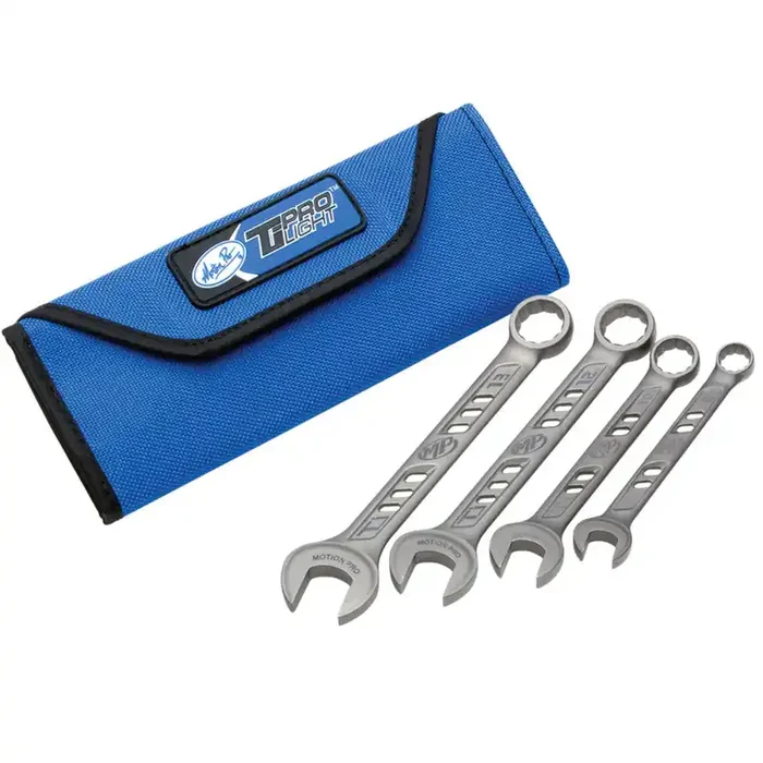 Motion Pro 4pcs TiProlight Titanium Wrench Set – Motorcycle Tool Accessories