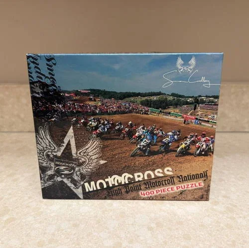 Motocross High Point National 400 Piece Puzzle Simon Cudby Smooth Industries