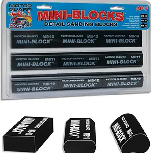 Motor Guard Mini-Blocks Detail Sanding Blocks Assortment – AP-7