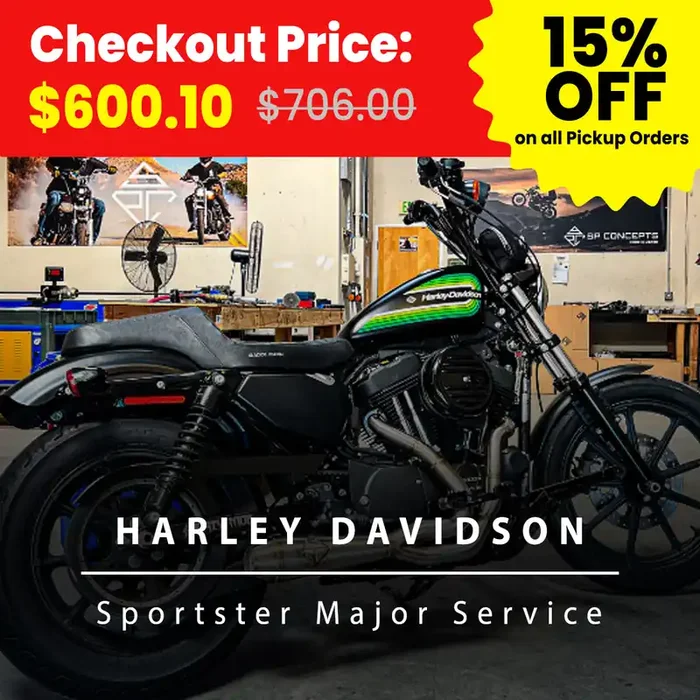 Motorcycle Harley Davidson Sportster Major Service