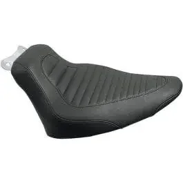 Mustang Tripper Solo Tuck-N-Roll Harley Seat for 07-17 FLSTC/FLSTN 00-07 FLSTS/C