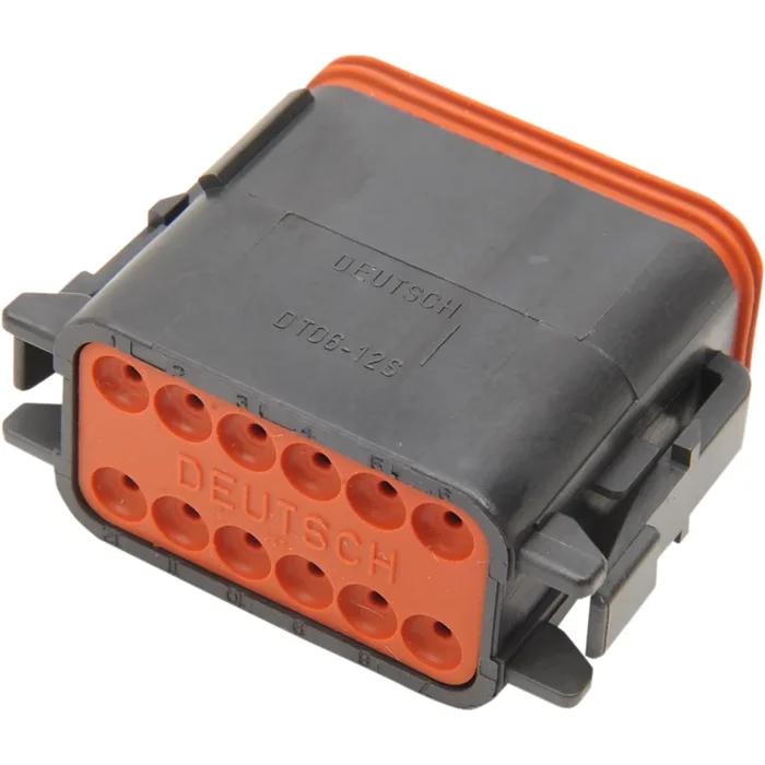 NAMZ 2120-0062 DP-12B Deutsch DT Sealed Connector Component — Wiring Connector Deutsch Plug – 12 Pin – Black