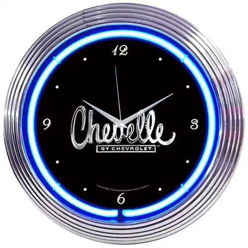 Neonetics GM Chevelle Neon Clock (Chevy)