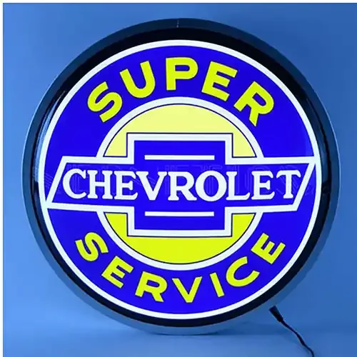 Neonetics Super Chevrolet Service 15″ Backlit LED Lighted Sign – 7CHEVS