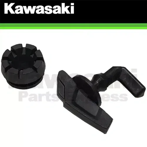 NEW 2016-2025 GENUINE OEM KAWASAK TERYX TERYX4 FRONT FENDER LATCH & GROMMET