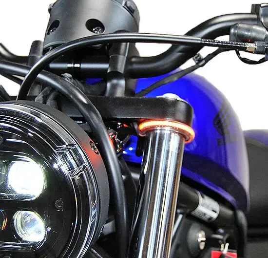 NEW RAGE CYCLES FRONT LED TURN SIGNALS HON