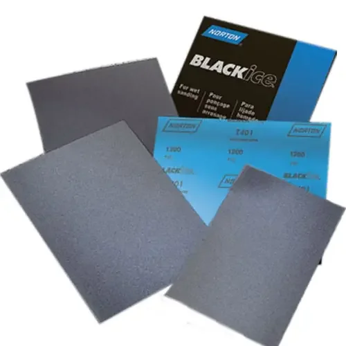 Norton Black Ice Waterproof Sanding Paper Sheets, 9″ X 11″