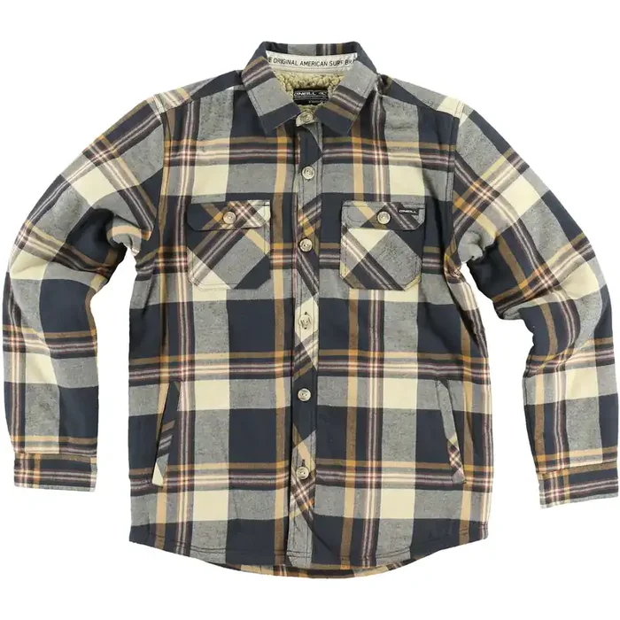 O‘Neill Brawn Sherpa Youth Boys Button Up Long-Sleeve Shirts