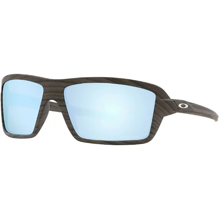 Oakley Cables Woodgrain Collection Prizm Men‘s Lifestyle Polarized Sunglasses