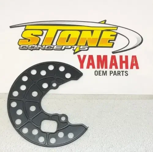 OEM GENUINE YAMAHA YFZ450R FRONT BRAKE ROCK ROTOR GUARD YFZ450X YFZ 450X STOCK
