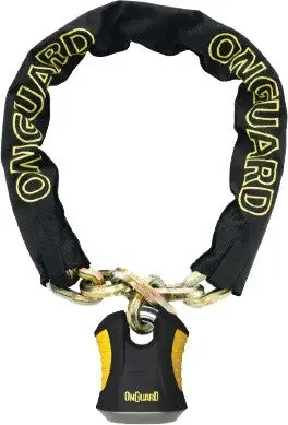 OnGuard Locks Beast 8018 Chain With Keyed Padlock