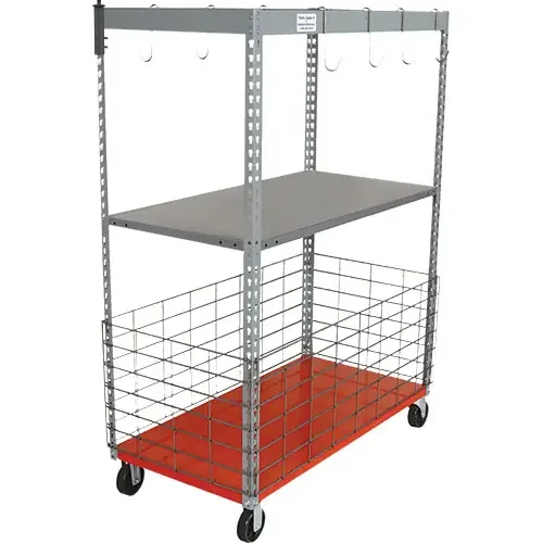 Original Parts Caddy Metal Shelf & Basket
