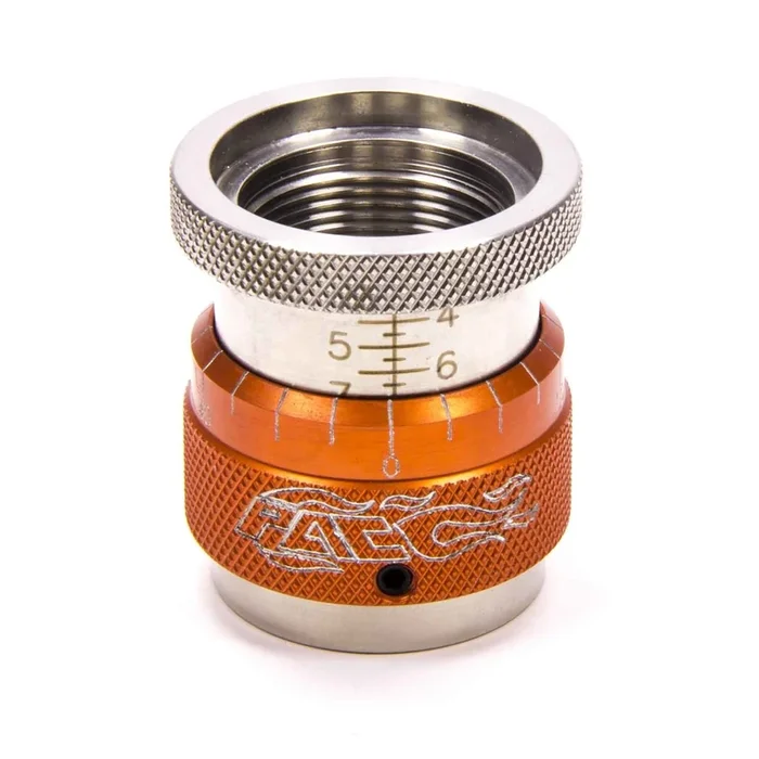 PAC Racing Springs 1.400-1.900 ” Range Valve Spring Height Gauge 1.200 ” ID 0.050 ” Per Turn Orange Anodize – Each