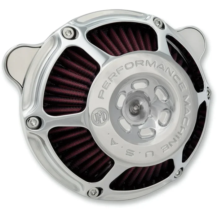 PERFORMANCE MACHINE (PM) 1010-2674 0206-2141-CH Max HP Air Cleaner Kit – Chrome