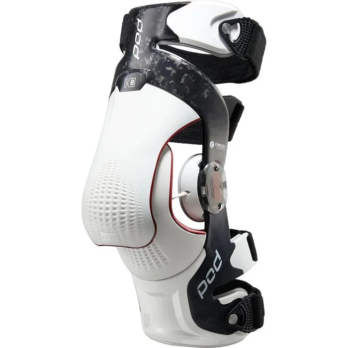 POD Active K8 3.0 Knee Brace – Carbon – Left – Carbon/White – Large [MPN: K830-CLT-LT-LG]
