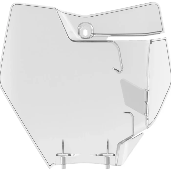 POLISPORT 0520-3544 8664900004 Front Number Plate Number Plate – Clear – KTM