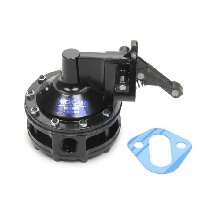 PRO/CAM Mechanical Fuel Pump – 130 gph at 7-1/2 psi – 1/2 ” NPT Female Inlet/Outlet – Small Block Chevy